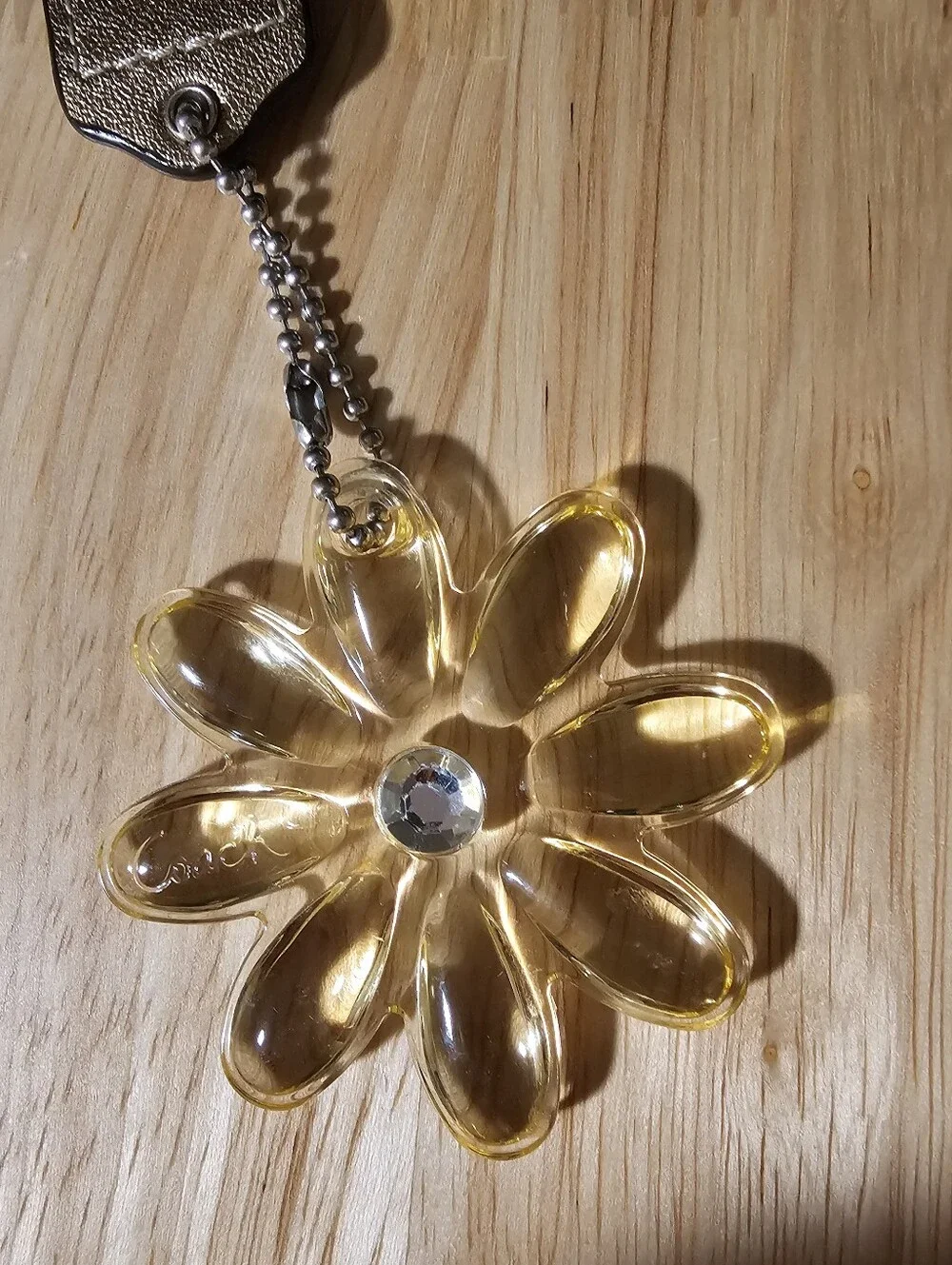Vintage Coach Poppy Daisy Charm